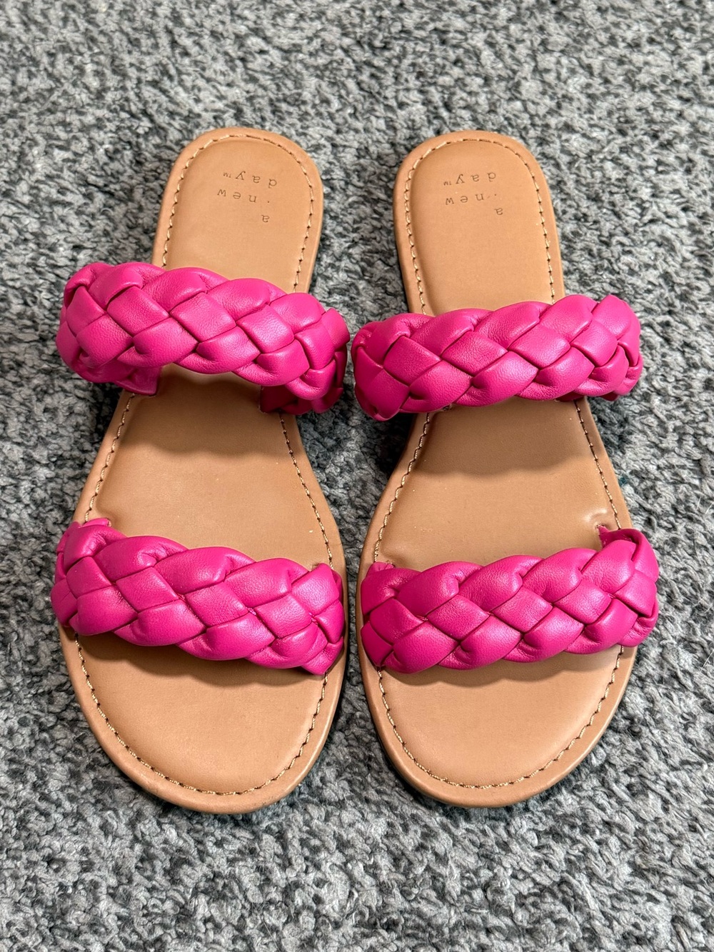 Braided sandals